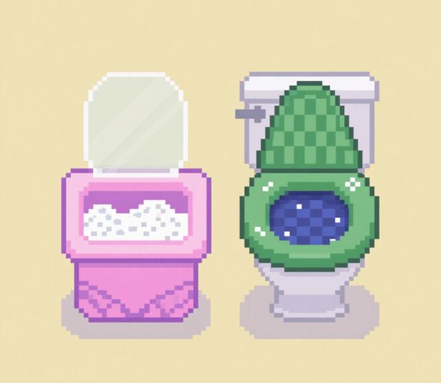 Hamster Toilet Bathroom Series