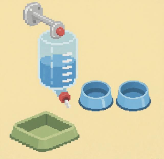 Watering pot and food bowl series
