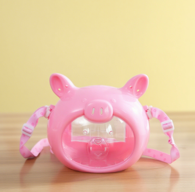 Piglet Head Portable Handheld Box