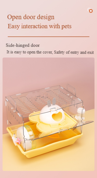 Acrylic Large Cute Rabbit Cage