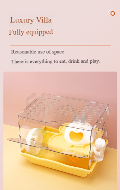 Acrylic Large Cute Rabbit Cage