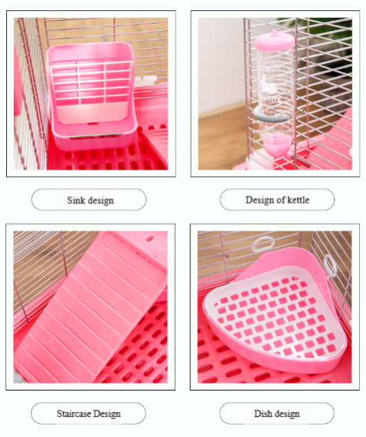 Luxury Drawer-Type Rabbit Cage