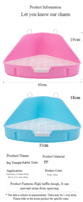 Rabbit Triangle Toilet