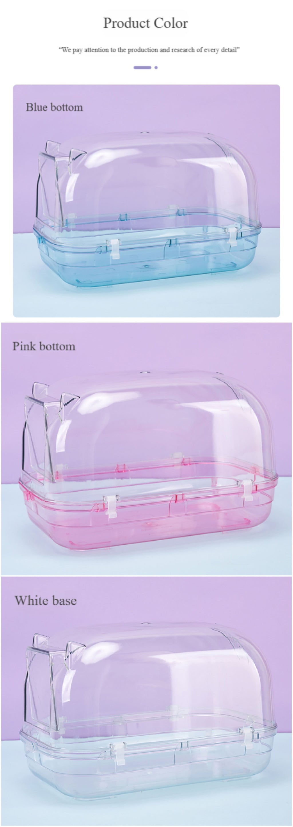 Chinchilla Dustproof Bathroom