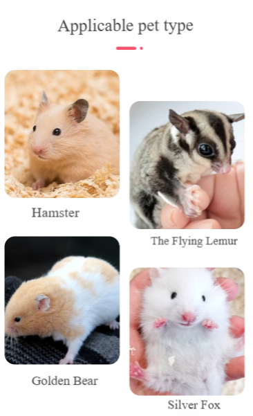 Fluffy Marshmallow Bath Den for Hamsters