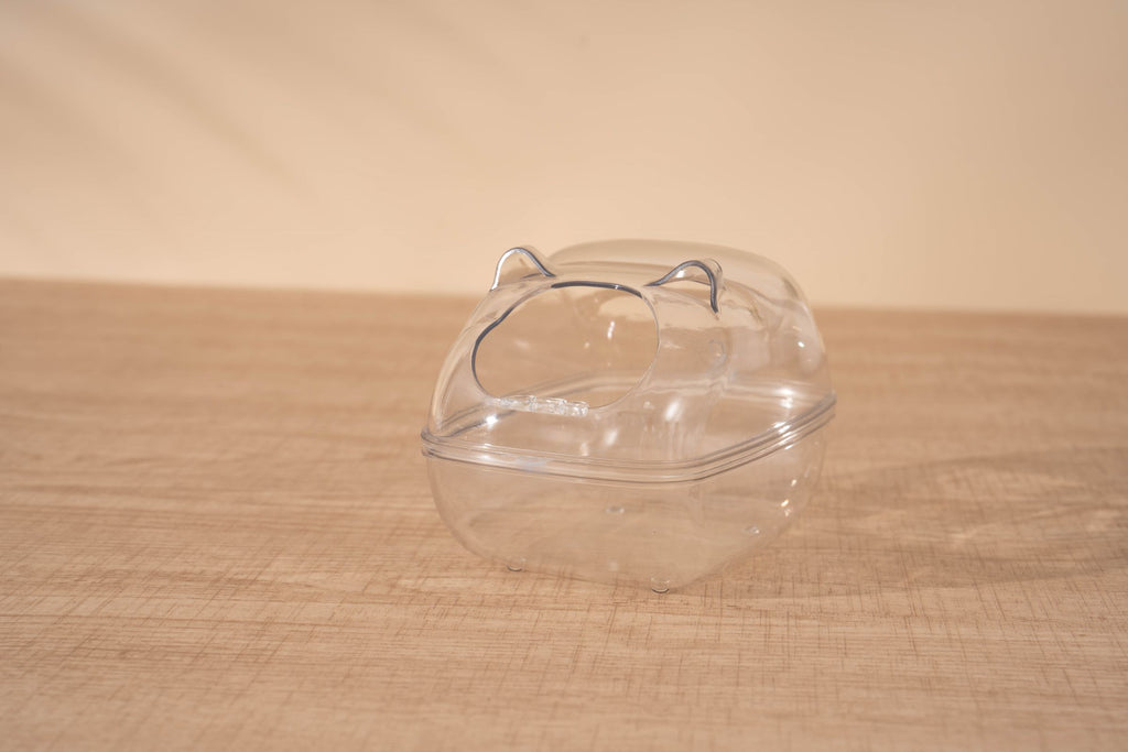 Fluffy Marshmallow Bath Den for Hamsters