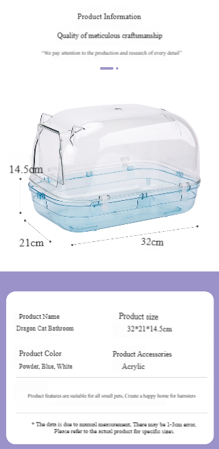 Chinchilla Dustproof Bathroom